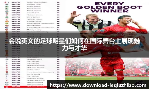 会说英文的足球明星们如何在国际舞台上展现魅力与才华
