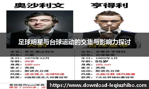 足球明星与台球运动的交集与影响力探讨
